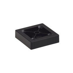 Nóżka meblowa 6K042 15mm Czarny mat