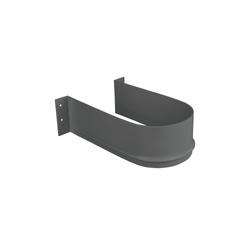 Osłona syfonu okrągła do szuflad VERTEX Emuca szaro-antracytowa