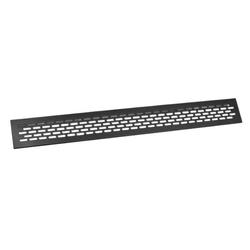 Kratka Wentylacyjna GTV 48x6cm Czarna | Przepustowość Powietrza 94cm2