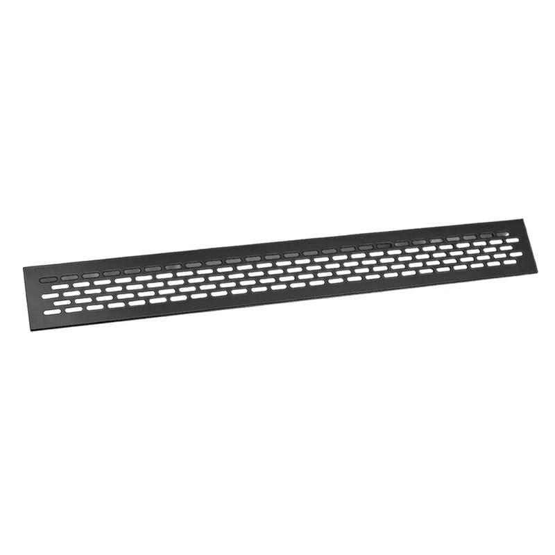 Kratka Wentylacyjna GTV 48x6cm Czarna | Przepustowość Powietrza 94cm2