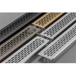 Kratka wentylacyjna h-60 mm, L-484 mm, jasny antracyt (KK-W60800-24)