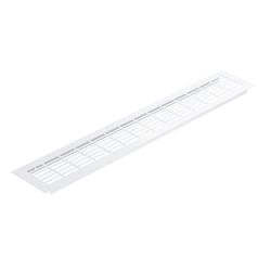 Kratka Wentylacyjna GTV 48x8cm Biała | Przepustowość Powietrza 140cm2