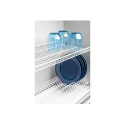 Ociekarka GTV BASIC 1, dwupoziomowa, szafka 800, do płyt 16 - 18 mm, 1x tacka, biały