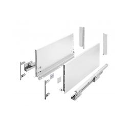 Szuflada AXIS PRO 450mm biała z cichym domykiem, pełny wysuw GTV