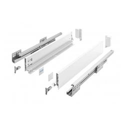 Szuflada AXIS PRO 500mm – pełny wysuw, cichy domyk, biała GTV