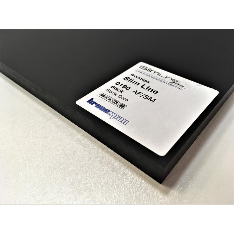 Blat Slim Line Czarny 0190 AF konfigurator blatów