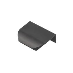 Uchwyt meblowy HEXA GTV - czarny mat, nowoczesny uchwyt 32/50mm
