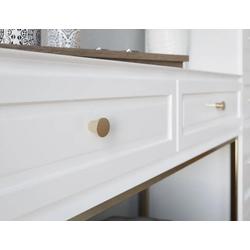 Gałka meblowa SPOT złoto szczotkowane - nowoczesny design ZnAl