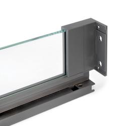Szuflada Vertex z Przeszklonymi Bokami 500mm Szara - Idealna do Nowoczesnych Mebli