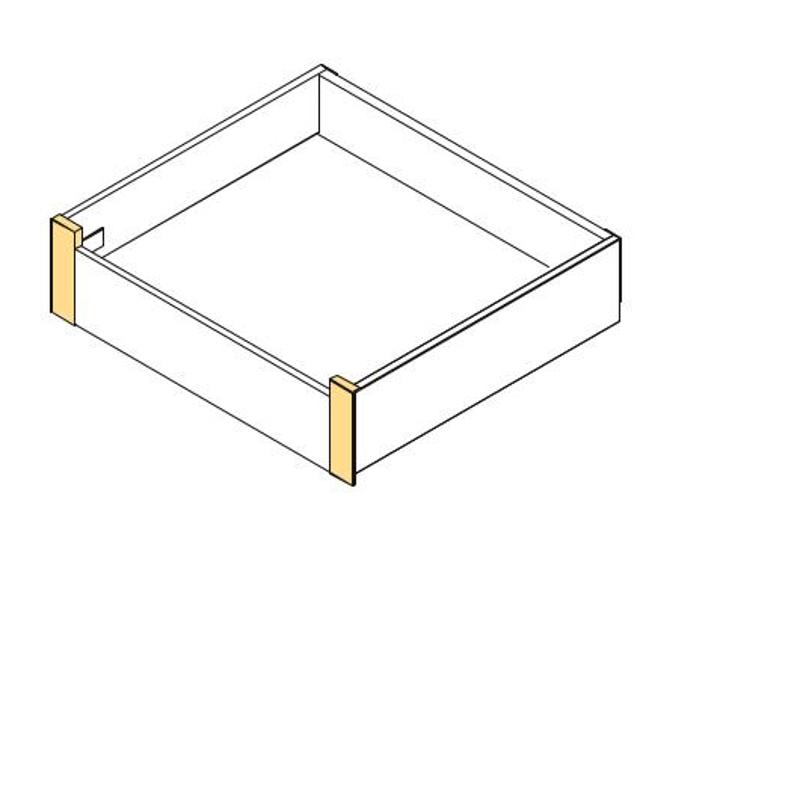 Szare Zaczepy Vertex 83mm dla Szuflad - Drewmax
