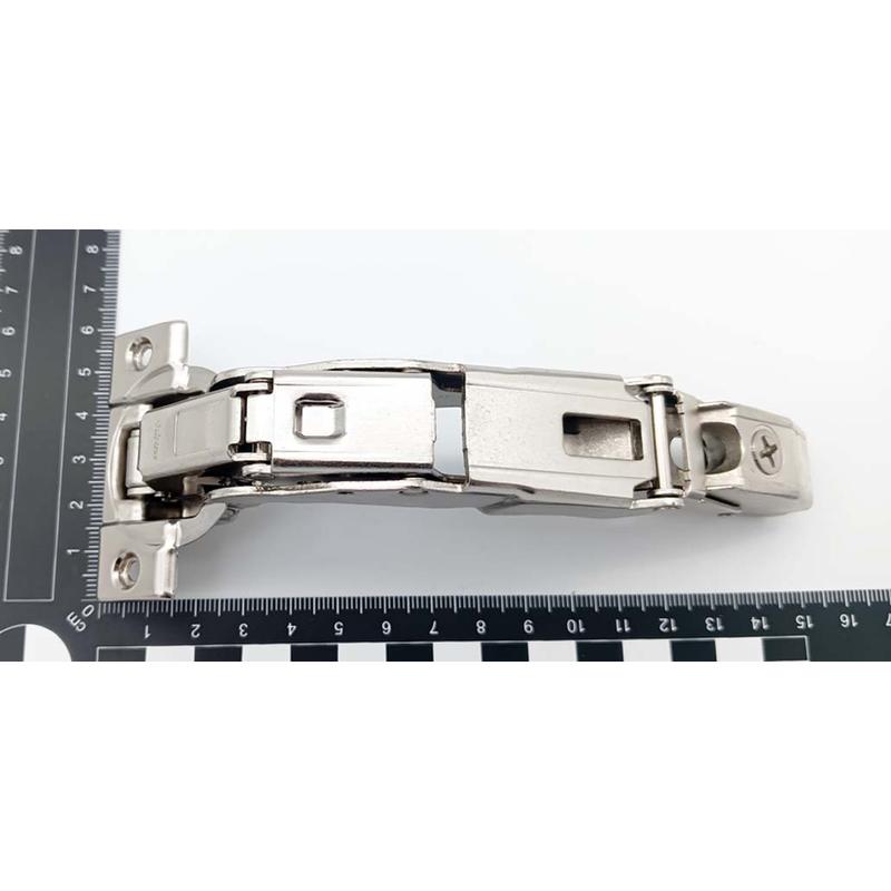 BLUM CLIP TOP Zawias nakładany 155° z zerowym uskokiem, ze sprężyną, puszka na wkręty (71T7550)