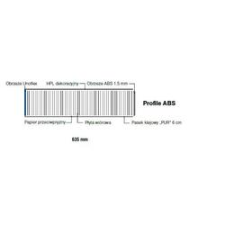 Blat 1200/38 Łupek Arosa Jasny K538 PN