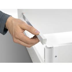 Szuflada Tandembox Antaro Blum D (wysoka), L-270mm, Jedwabiście biały