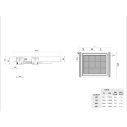 WB-665-600 P1 Organizer SYMPHONY