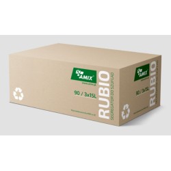 SEGRGATOR NA ŚMIECI RUBIO - 90  (3X15 L) ANTRACYT