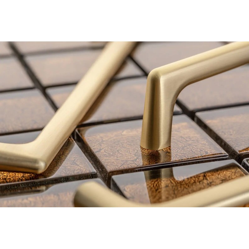 GTV uchwyt meblowy OCTAVIO złoto szczotkowane 192/203mm