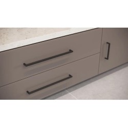 Uchwyt meblowy GTV NYXA 128/138mm ZnAl czarny mat