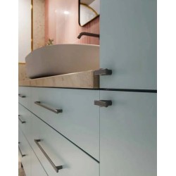 GTV uchwyt meblowy RAY jasny grafit 192/232mm