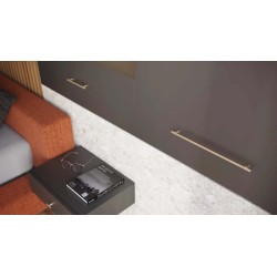 GTV uchwyt meblowy RAY złoto szczotkowane 192/232mm