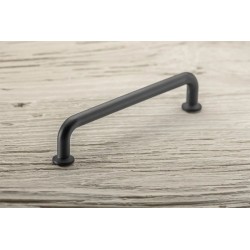 Uchwyt meblowy GTV NORD 320/334mm ZnAl czarny mat czarny mat
