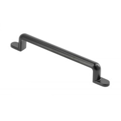 Uchwyt meblowy GTV OTTO 128/166mm ZnAl czarny mat