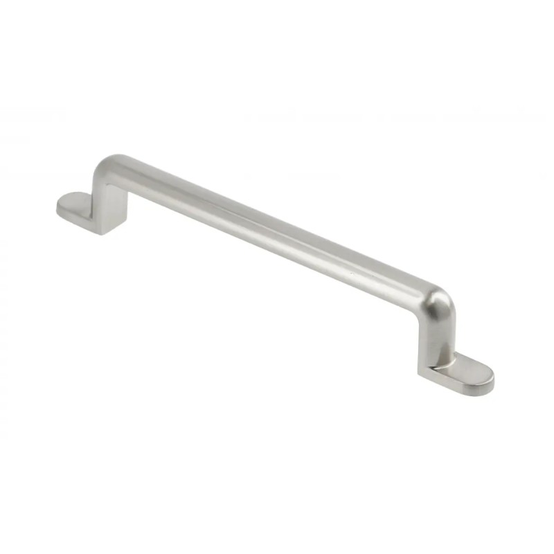 Uchwyt meblowy GTV OTTO 160/198mm ZnAl stal szczotkowana