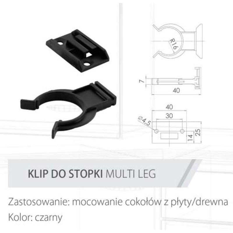 Klip do stopki MULTI-LEG