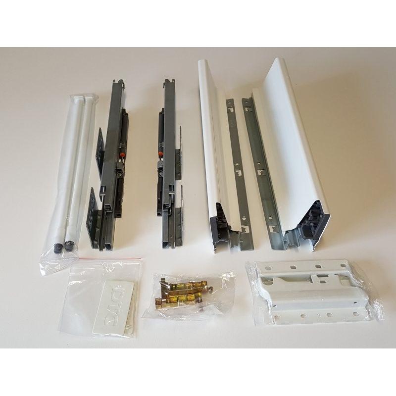 Szuflada Amix System Box TB 10 350 mm - Średni Biały