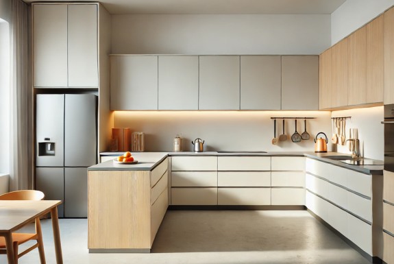 Jak zaplanować układ kuchni w kształcie L, U lub z wyspą? Sprawdź, który układ zapewni najwięcej miejsca do pracy i przechowywania. 